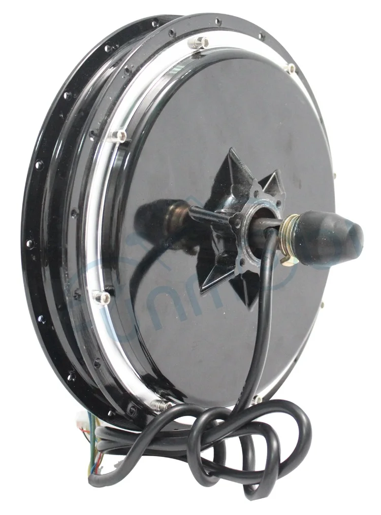 Clearance High Quality Electric Bicycle Motor Drive Cycling 36V 48V 750W 350 RPM Brushless Gearless Rear Wheel Hub Motor For Ebike 7-Speed 1