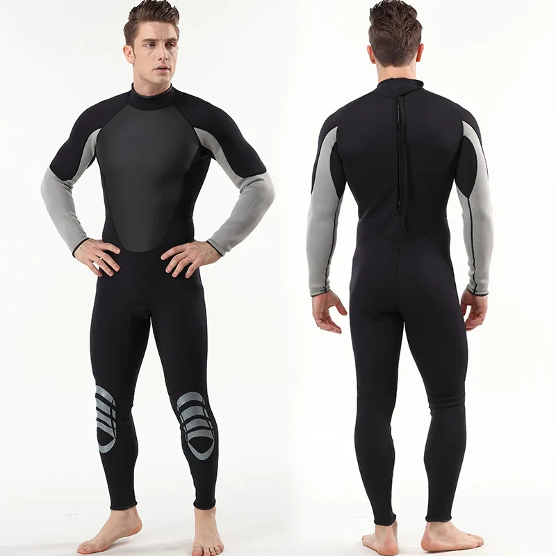 Гидрокостюм для дайвинга для мужчин 3 мм костюм для дайвинга из Неопрена Плавательный гидрокостюм для серфинга Триатлон мокрый костюм купальник полный боди - Цвет: MY103