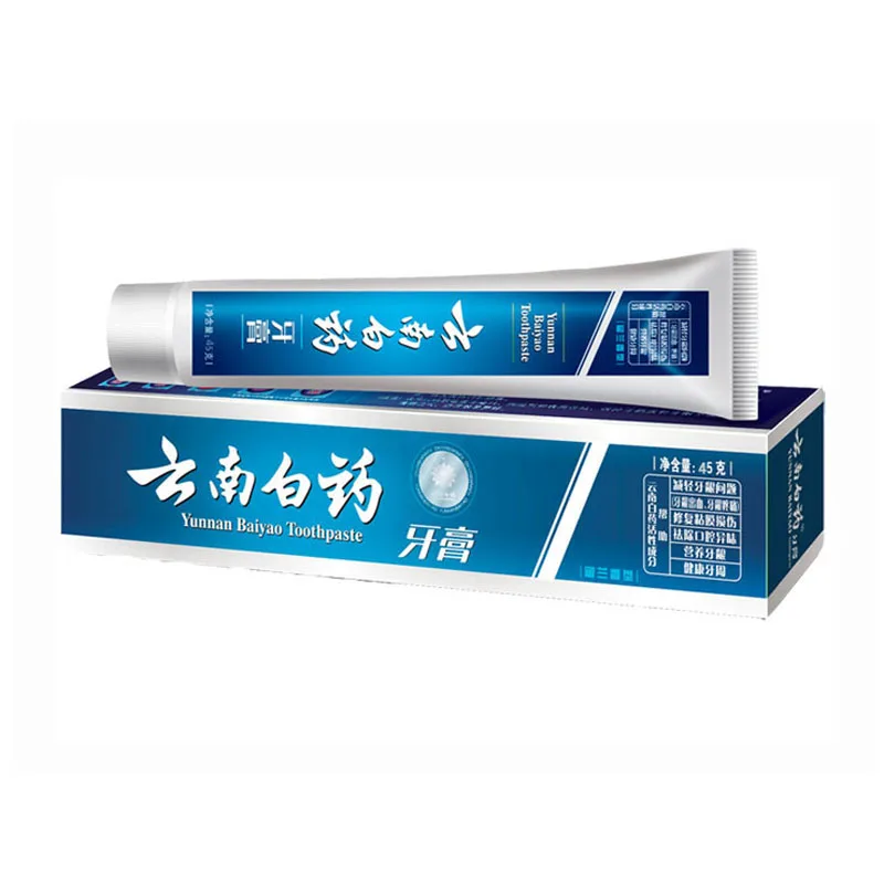 Yunnan Baiyao toothpaste spearmint 45g font b whitening b font font b teeth b font health