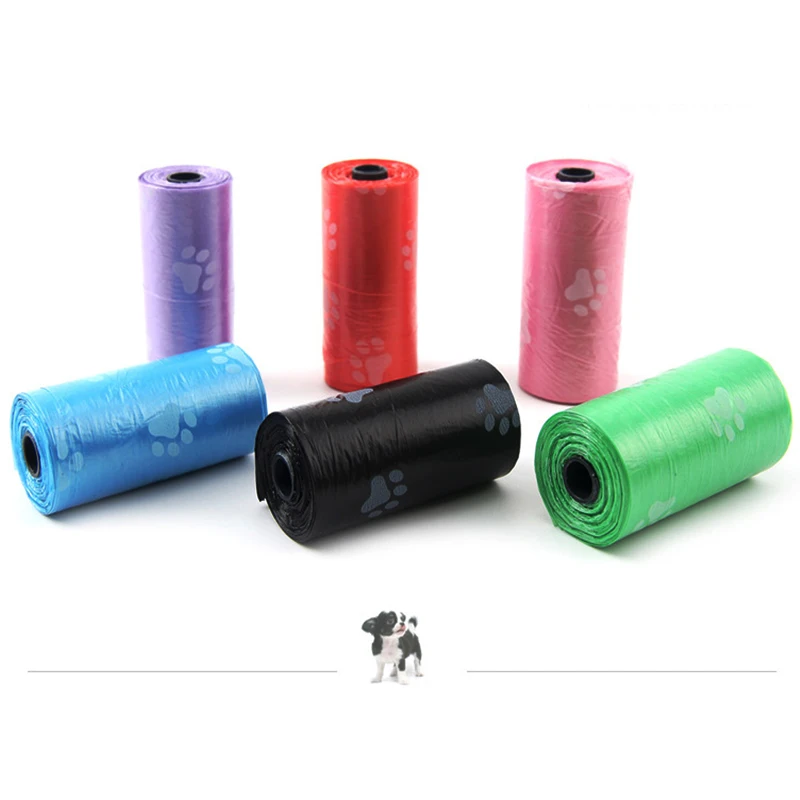 15Rolls 300pcs printing Pet garbage bags Pouch pickup Dogs pick up their dung Shit bag environmental protection Shit garbage bag 15Rolls 300pcs printing Pet garbage bags Pouch pickup Dogs pick up their dung Shit bag environmental protection Shit garbage bag