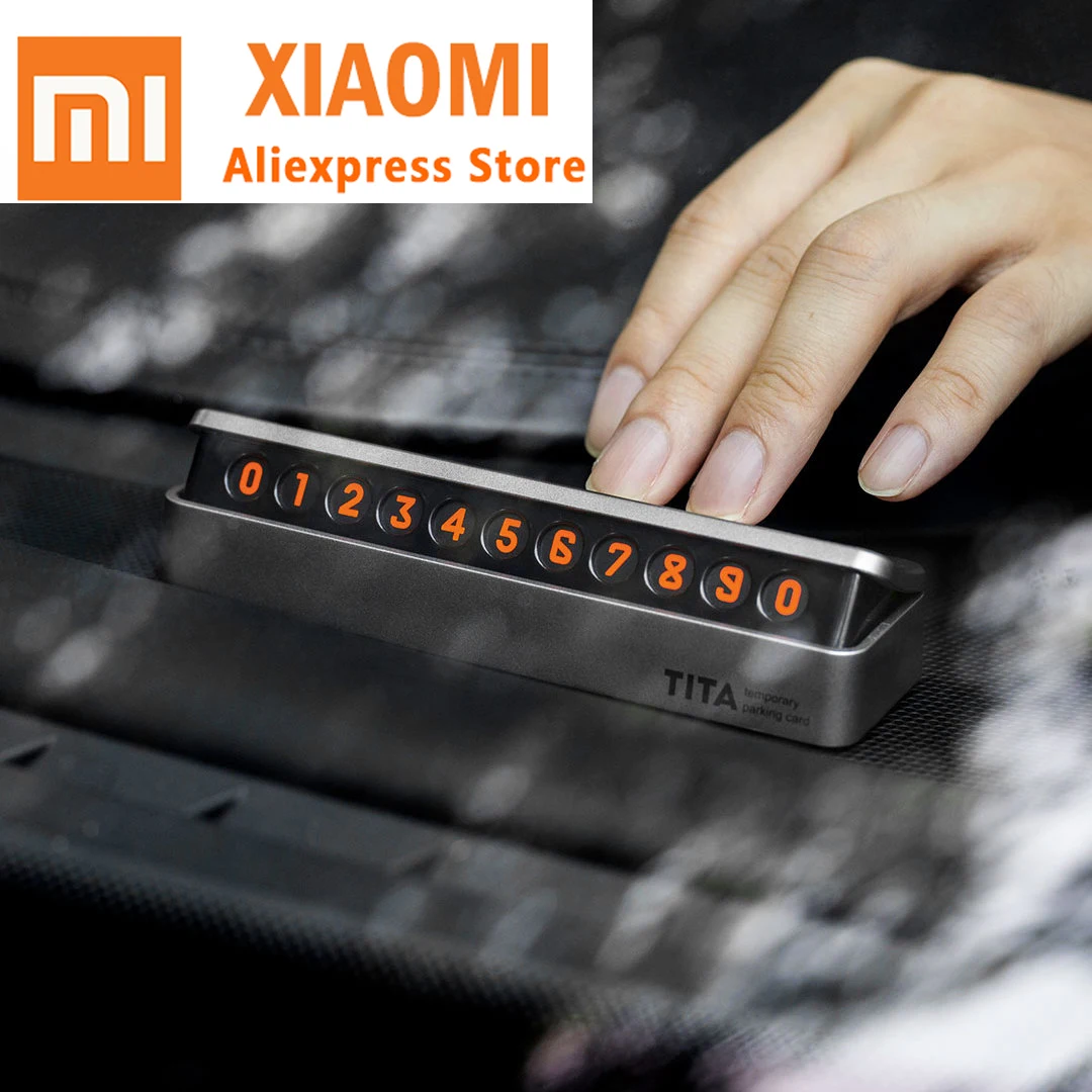 Оригинальный xiaomi mijia Bcase Тита Флип Тип автомобиля Умеренная Парковка Телефон