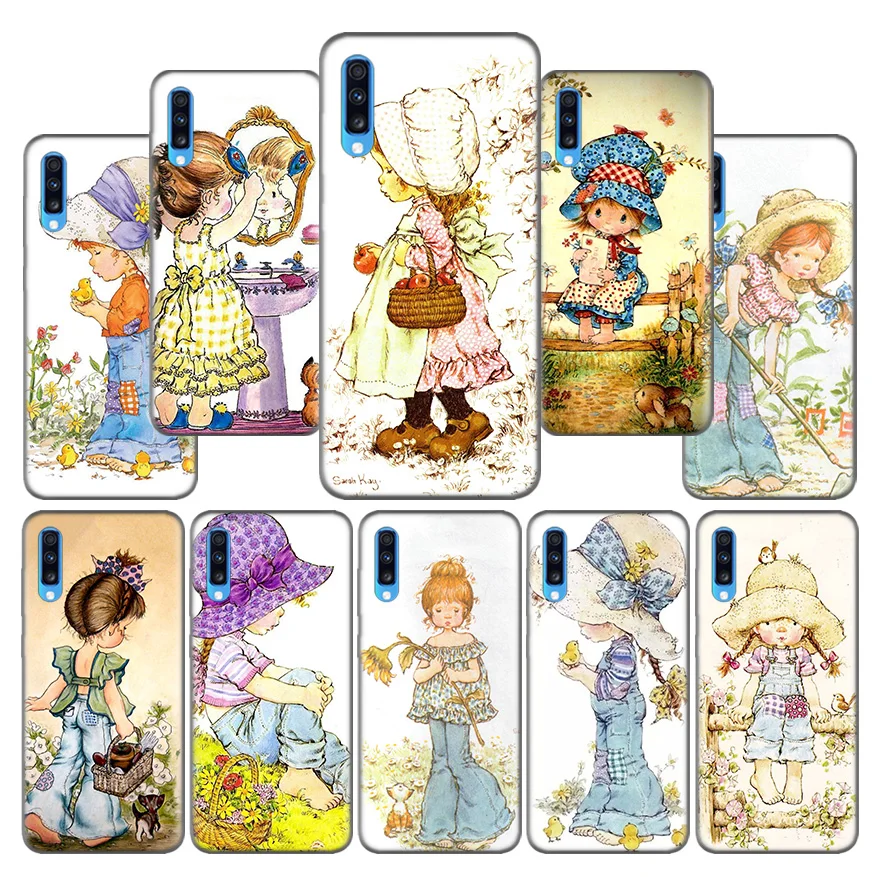 

Sarah Kay Pattern Silicone Soft Case Cover Coque for Samsung Galaxy A10 A20 A30 A40 A50 A60 A70 A80 A20e A6 A8 A7 A9 Plus 2018