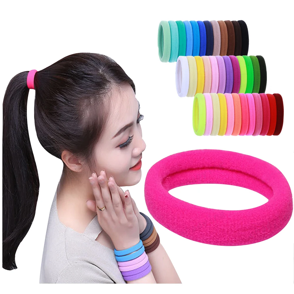 2018 women 5cm Tools Rubber Band Hair Ropes Gum Ponytail Holders