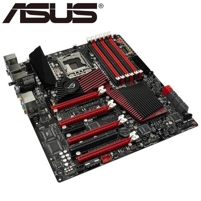 Материнская плата Asus Rampage III Extreme для настольного компьютера X58 Socket LGA 1366 i7 Extreme DDR3 24G ATX UEFI биос оригинальная б/у материнская плата