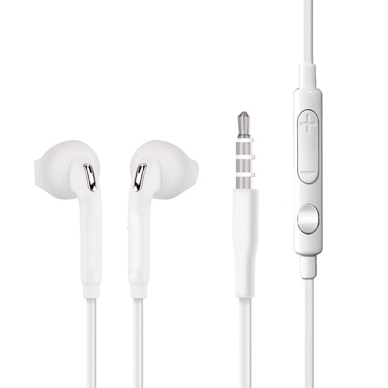

white cheap best earphones with 3.5 mm connectors