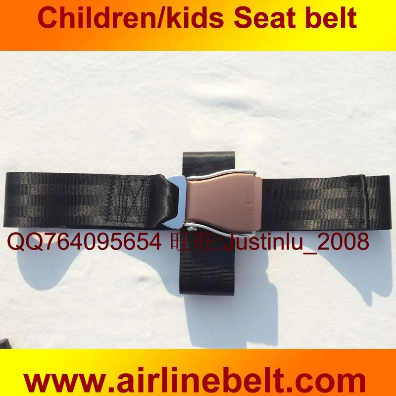 Последний дизайн лучшее качество авиационное сиденье самолета ремень безопасности Пряжка ремень для ребенка(Blak belt series) автомобильные аксессуары