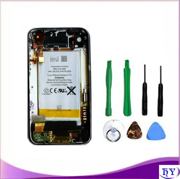 back cover assembly full back for iphone 3gs whitecover clothesback