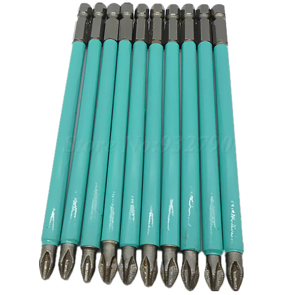 Phillips PH2 125mm Hex Magnetic Antislip screwdriver Drill bits power tool