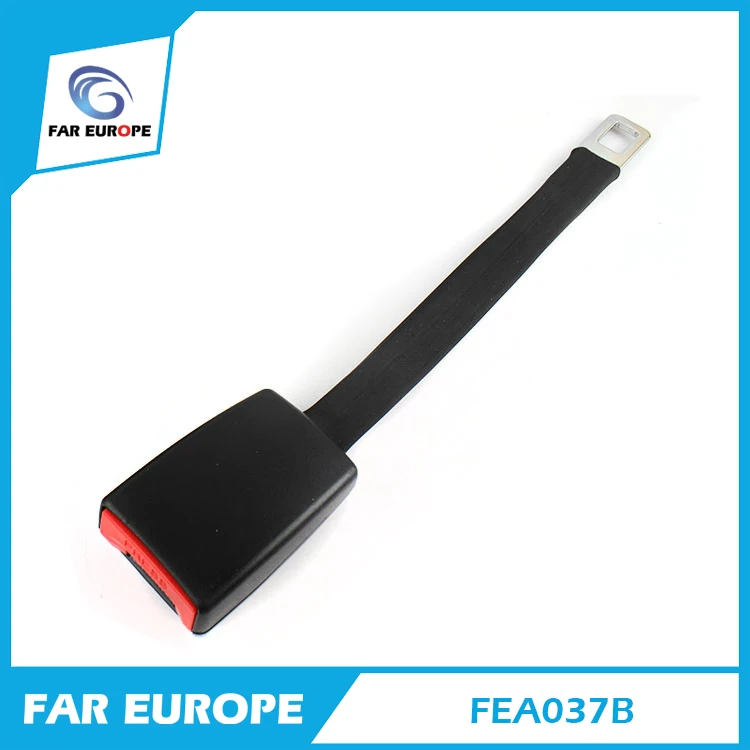 

Black Car Safety Belt Accessories Seat Belt Extender Lock Buckle FEA037B