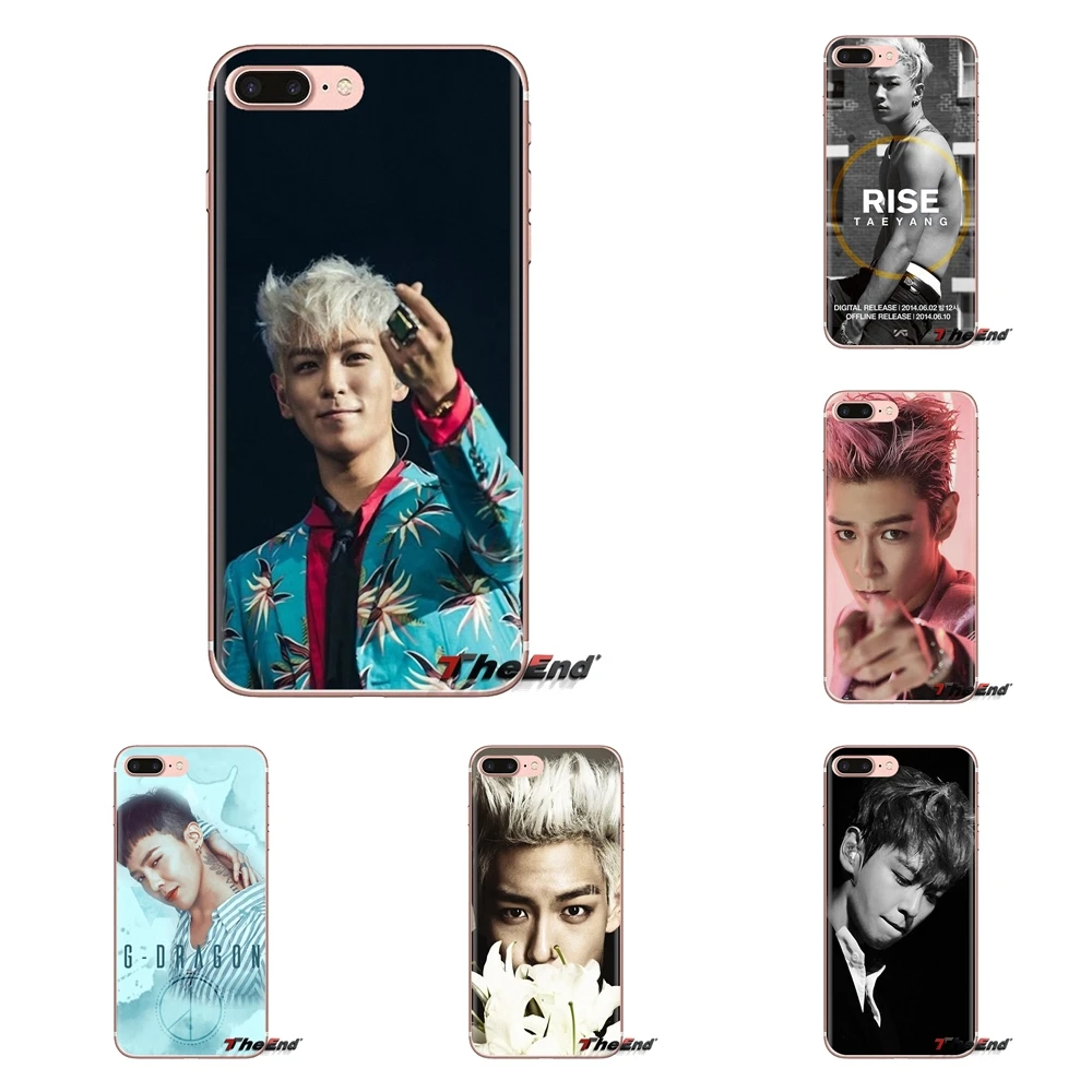 

For Huawei G7 G8 P7 P8 P9 P10 P20 P30 Lite Mini Pro P Smart Plus 2017 2018 2019 Transparent Soft Shell Covers kpop bigbang top