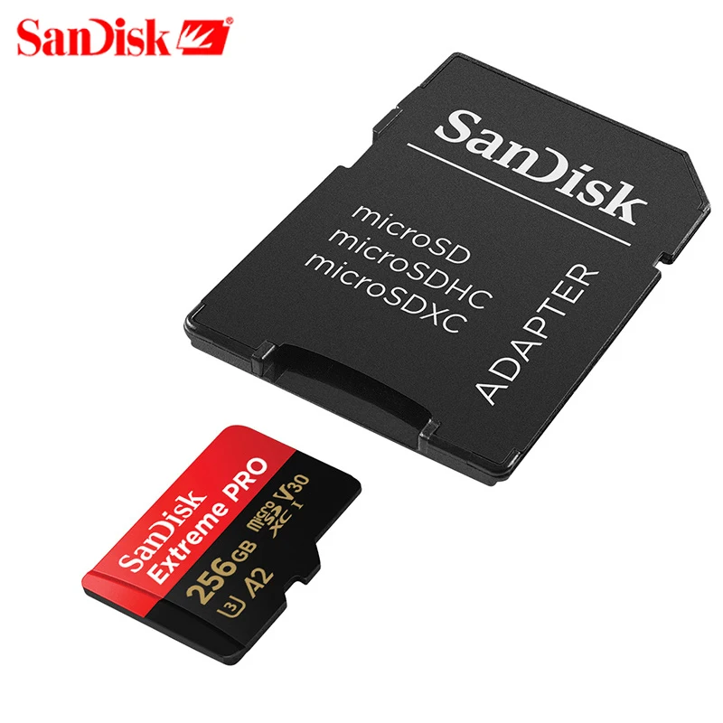 SanDisk Extreme Pro 64 Гб microSDXC UHS-I карта памяти micro SD карта 128 Гб microSDHC TF 170 МБ/с./с класс 10 U3 с адаптером SD