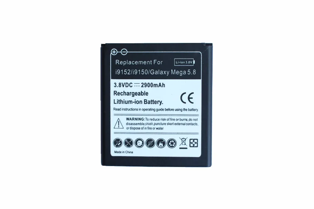 1x2900 mAh B650AC запасная литий ионная батарея для Samsung Galaxy Mega 5 8 I9150 I9152 I9508 I959 I9502 Bateria