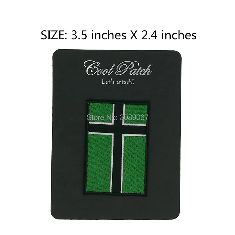 

VINLAND FLAG iron-on PATCH - TYPE O NEGATIVE VIKING NEW UNIFORM Badge Applique