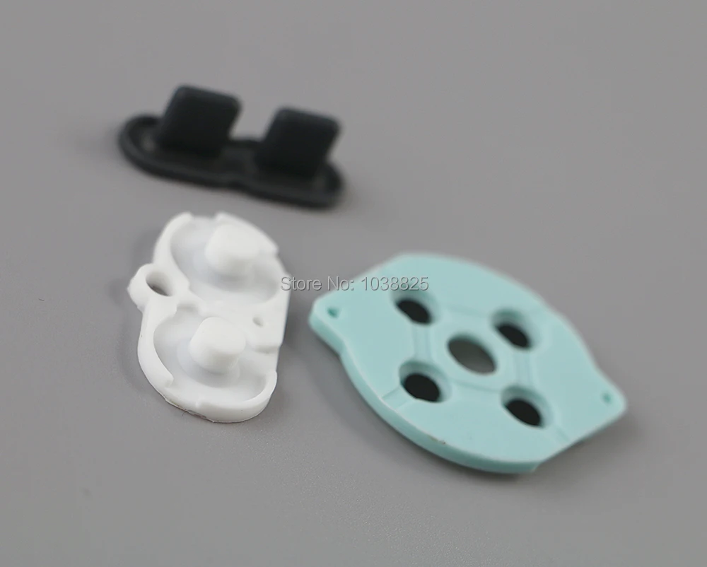 

Rubber Conductive Buttons A-B D-pad for Game Boy Classic GB GBO GBC GBP GBA SP Silicone Start Select Keypad 5sets/lot