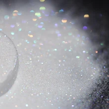 0,1 мм ультратонкая голографическая белая красочная блестящая помада «сделай сам», косметика, украшение для ногтей