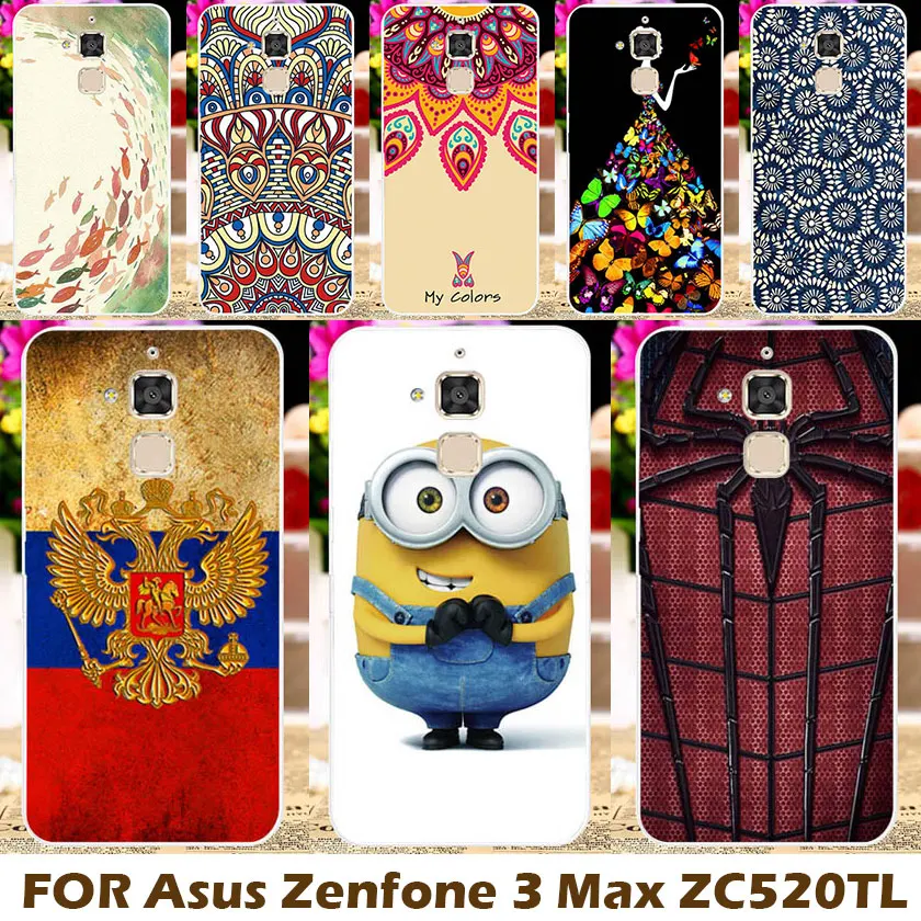 

Akabeila Bumper Silicon Cases For Asus Zenfone 3 Max ZC520TL Case X008D Zenfone3 Max Cover For Asus Zenfone Pegasus 3 Covers