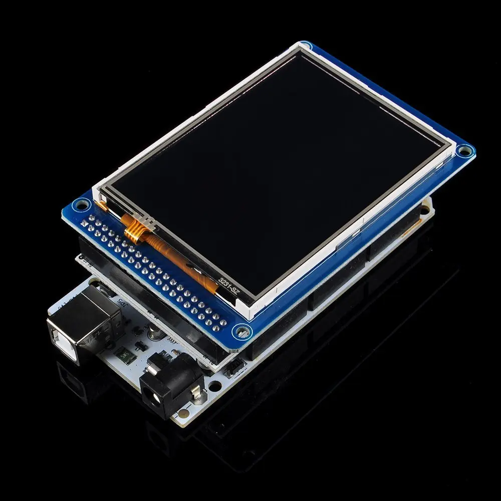 Плата Mega2560 + 3 2 &quotTFT LCD сенсорный экран и ЖК дисплей SD ридер для 3D принтеров Aduino