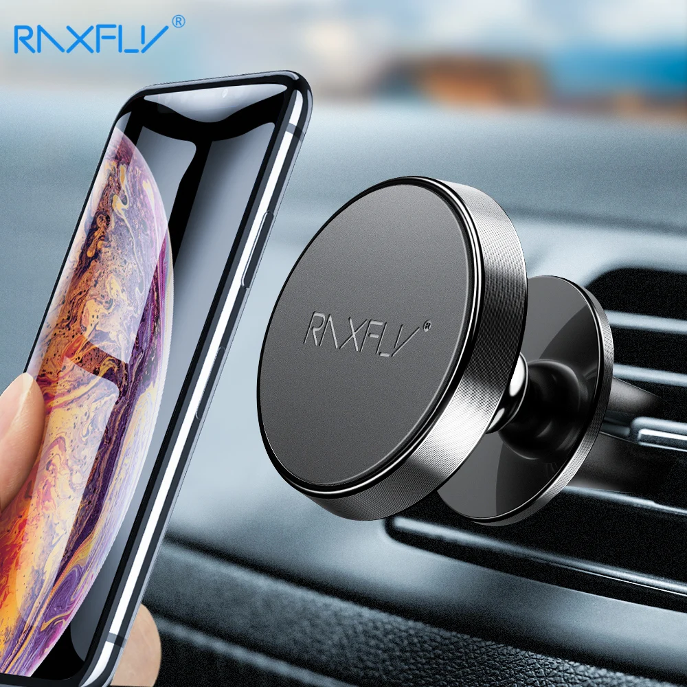  RAXFLY 360 Magnetische Auto Telefon Halter Für iPhone 11 XR 7 8 Auto Air Vent Halterung Magnet Tele