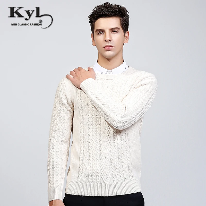 2017 O Neck Sweaters Knitted Long Sleeve Men Sweater Mens
