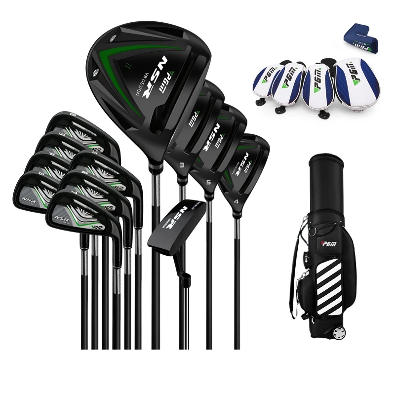 brand PGM collections. 13 pics Luxury MENS golf clubs complete set carbon graphite shaft