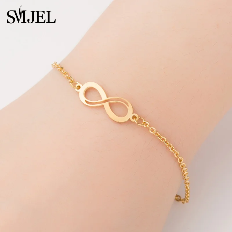 SMJEL Hot Stainless Steel Bracelet for Women Lovely Animal Butterfly Elephant Strand Bracelets Bangles Jewelry Accessories - Image 6