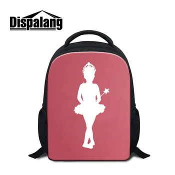 

Dispalang Cute Ballet Girl Print Children Backpack 12 Inch Kindergarten Kids Small School Bags Baby Girls Boys Toddler Schoolbag