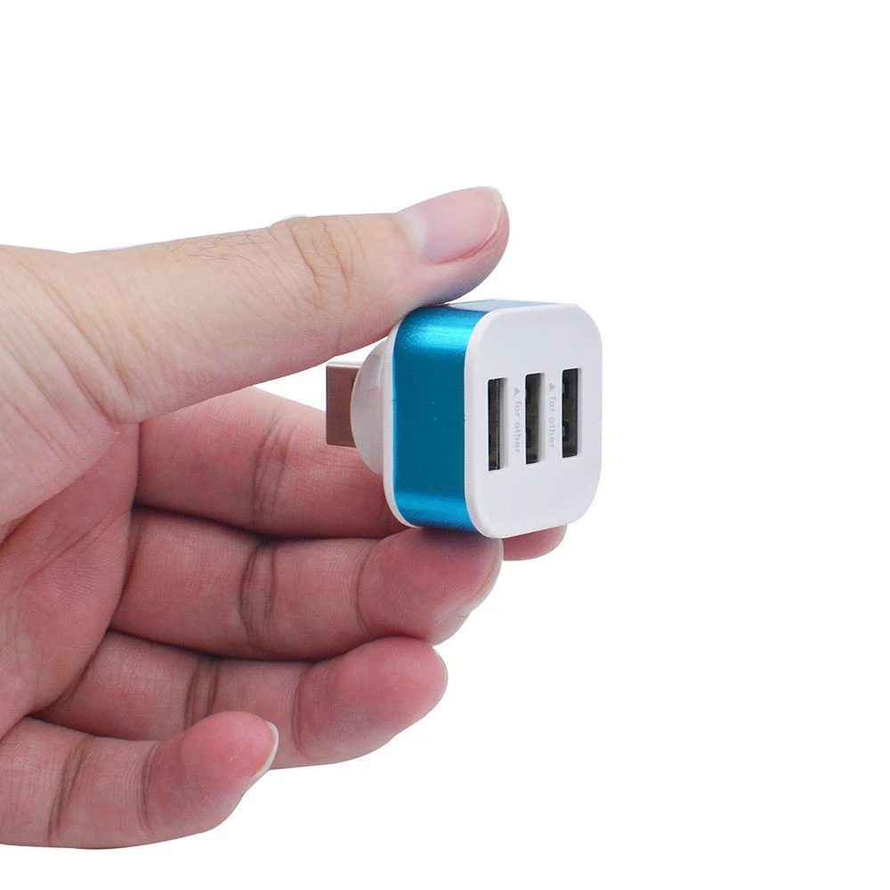 

Mini 3-Port USB 2.0 High Speed Adapter Splitter Hub Expander Rotatable Plug For Desktop Phone Laptop Multi HUB Charger Adaptor