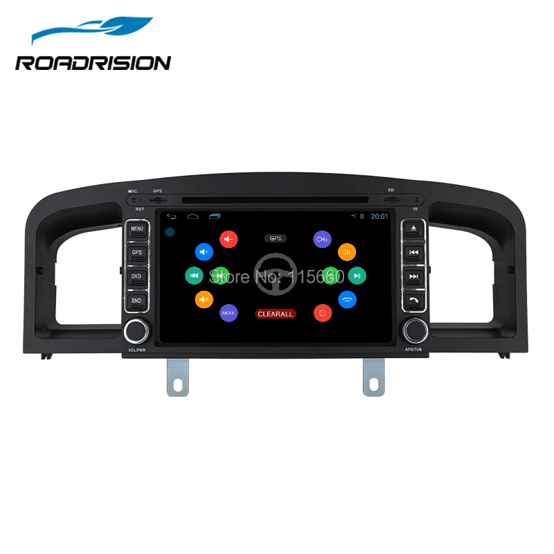 RoadRision Android 6 0 четырехъядерный Автомобильный CD Авторадио головное устройство