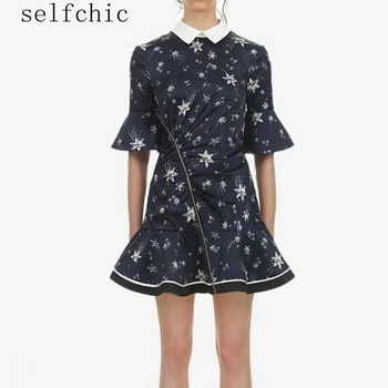

2019 Summer Dress Women Designer Stars Printed Dresses Short Vestidos