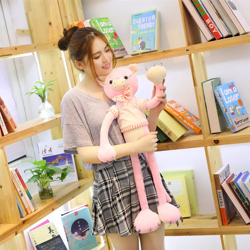 MIAOOWA 1PC Giant Kawaii Pink Cats Plush Doll High Quality Soft Animal Cat Toy Kids Hand Toy Doll Plush Children Birthday Gifts MIAOOWA 1PC Giant Kawaii Pink Cats Plush Doll High Quality Soft Animal Cat Toy Kids Hand Toy Doll Plush Children Birthday Gifts