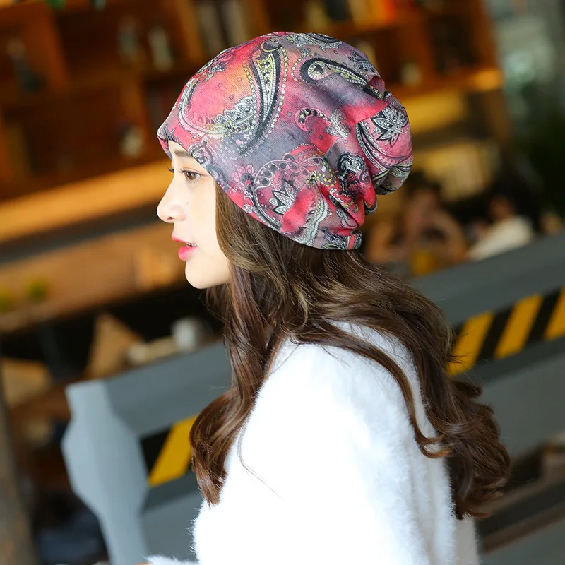 new women Skullies Beanies summer autumn winter korean adult