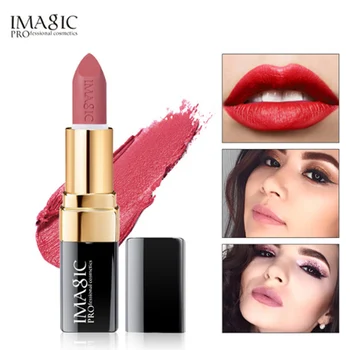 

IMAGIC 12 Colors Matte Lipstick Makeup Lips Waterproof Long Lasting Lipstick Cosmetic Beauty Makeup Lip Stick