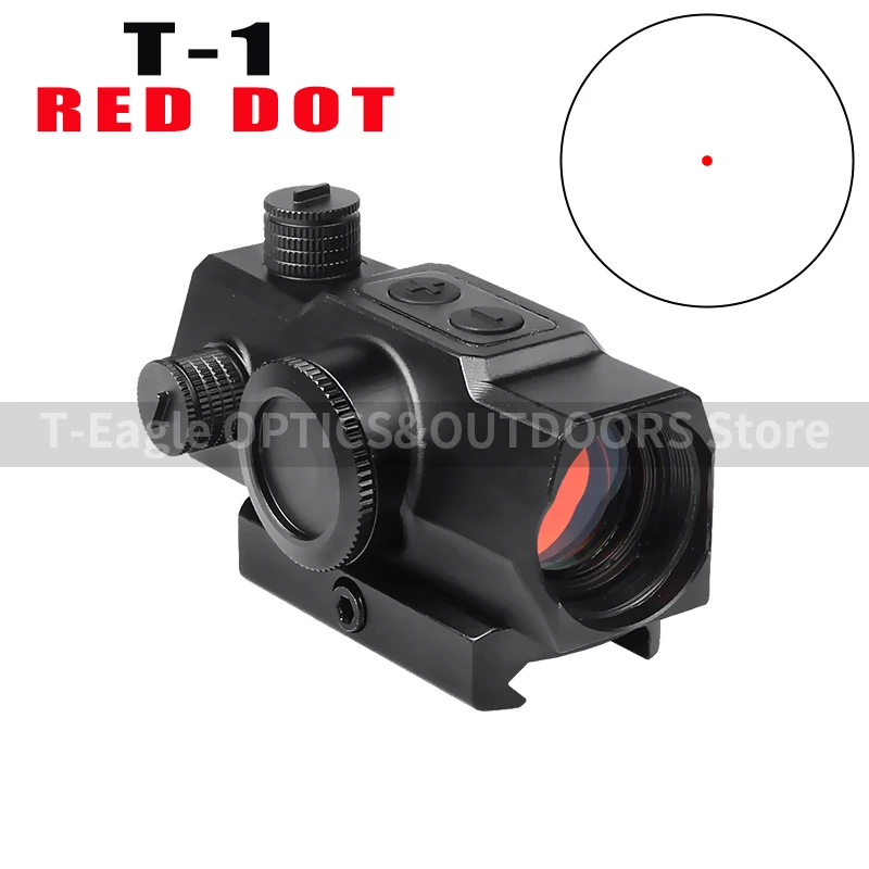 HD23 punto rojo interior puntería holográfica ajustable puntería 20 carril holográfico vista pájaro Seeker doble riel hight riflescope