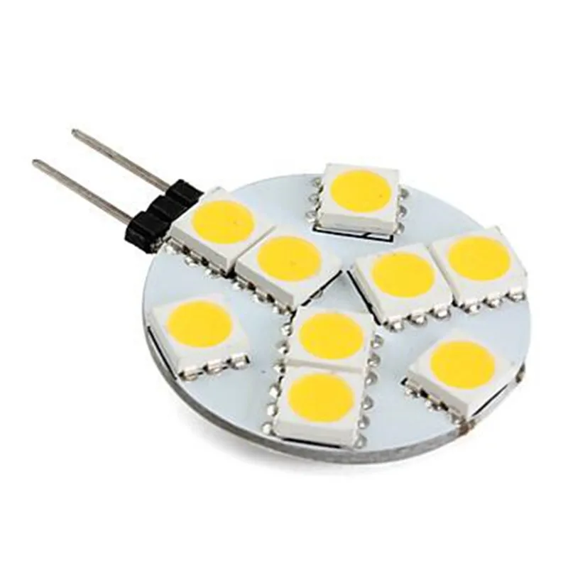 Светодиодная лампа G4 1 Вт/2 Вт/3 Вт/4 Вт 12 В постоянного тока 5050SMD 6/9/12/24 светодиодов