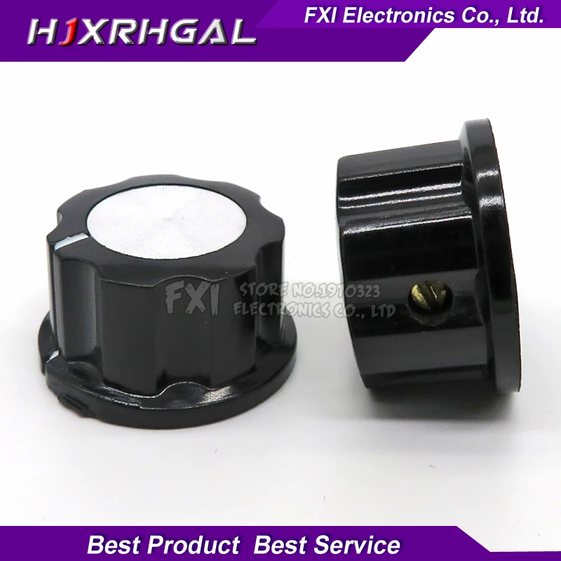 

5pcs Hat MF-A03 potentiometer knob WH118/WX050 bakelite knob / copper core inner hole 6mm