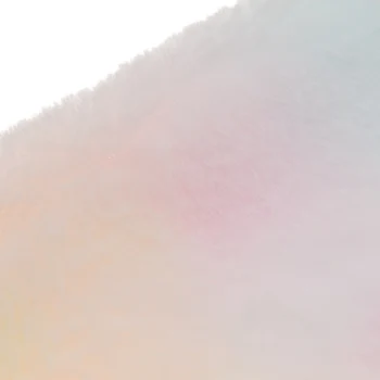 

1 Yard Rainbow Artificial Fur Plush Fabric For Patchwork Sewing Clothing Accessories DIY Craft Decoration Material Supplies