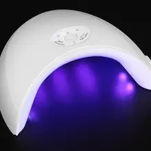 Новая 36 Вт УФ светодиодная лампа для сушки ногтей для всех типов геля 12 светодиодов УФ-лампа для маникюрной машины 60 s/120 s таймер USB разъем инструмент для ногтей