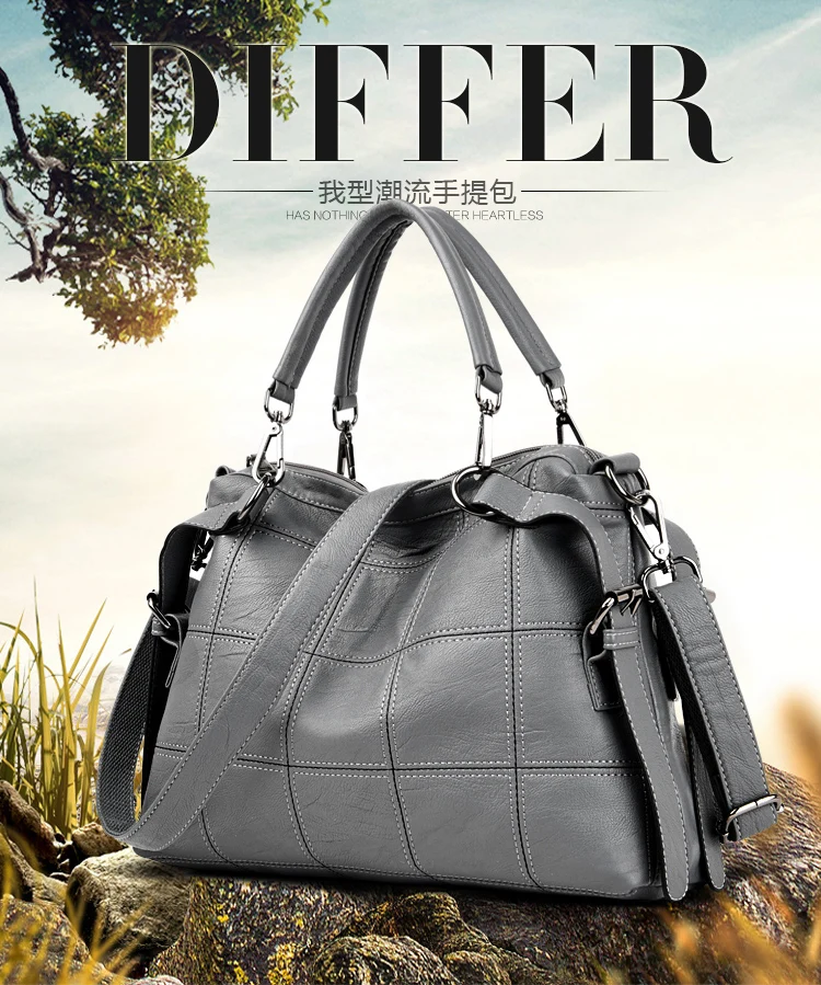 2019 de Luxo Genuíno Bolsas De Couro