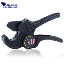 R'DEER 9," пластмассовый труборез 42 мм трещотка водопроводный нож ПВХ/ПУ/PPR/PE пластиковый шланг режущие ножницы сантехника ручные инструменты