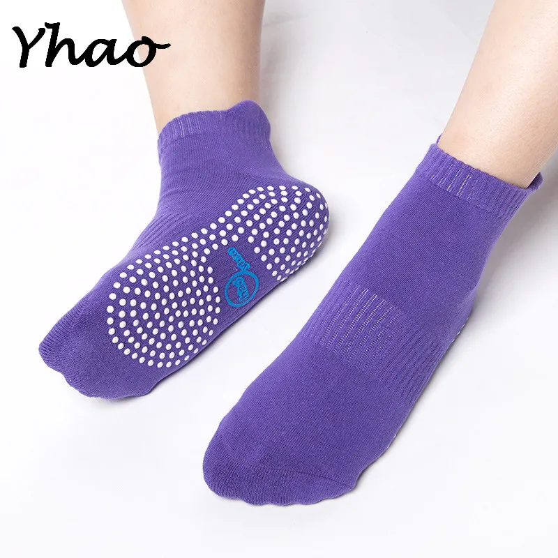 Yhao Professional Good Qual New Large Size Terry Pilates Socks Men