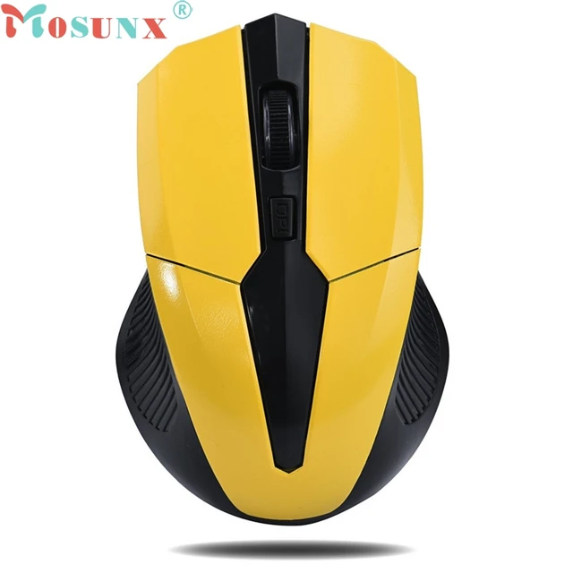 Cheap mosunx Mecall Tech 2.4GHz Mice Optical Mouse Cordless USB Receiver PC Computer Wireless for Laptop