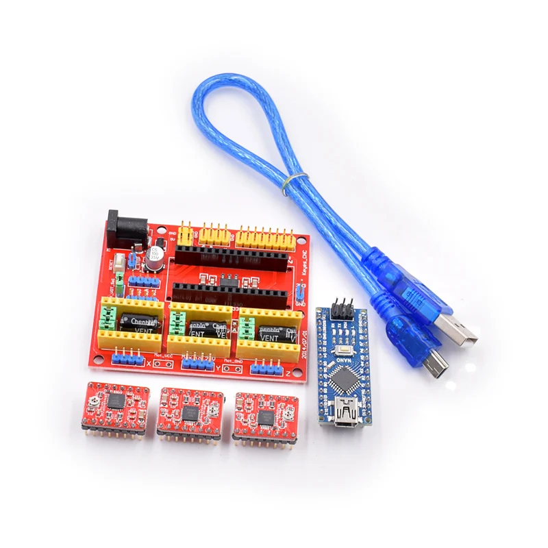 

CNC shield v4 +3pcs A4988 driver+ Nano CH340 set