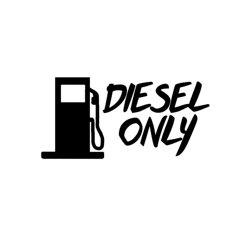 Car Styling Fashion Diesel Only High quality Graphical Decal Vinyl Sticker 15cm*7.3cm | Автомобили и мотоциклы
