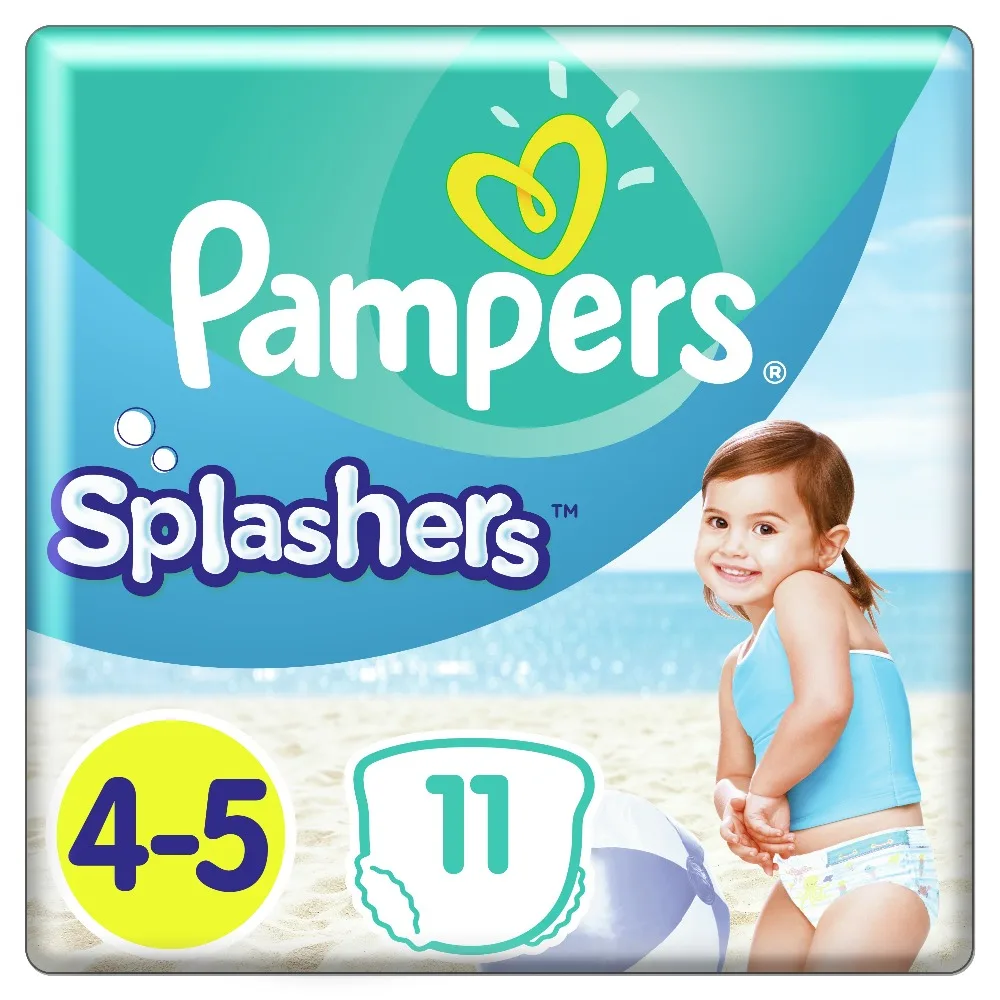 Panties for swimming Pampers Splashers size 4 5, 11 pcs.in Baby