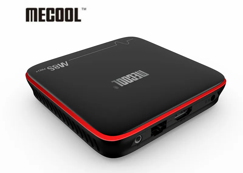 ТВ приставка MECOOL M8S PRO W Android 7 1 процессор Amlogic S905W четырехъядерный 2 Гб ОЗУ DDR4 16 Смарт