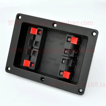

Free Shipping/ thickening speaker junction box plastic box audio wiring board horn clamp new arrival