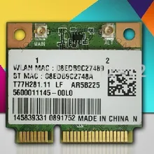 SSEA WiFi+ Bluetooth 4,0 Беспроводная карта для ATHEROS AR5B225 300 M половина MINI-PCI 802.11b/g/n