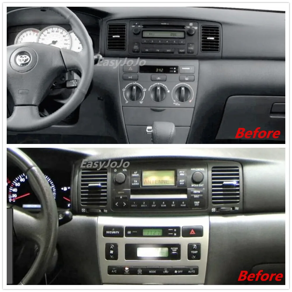 Best Support Apple Carplay Android9.0 Car DVD GPS Navigation Multimedia Player For Toyota Corolla E120 BYD F3 Auto Audio radio Stereo 0 Best Support Apple Carplay Android9.0 Car DVD GPS Navigation Multimedia Player For Toyota Corolla E120 BYD F3 Auto Audio radio Stereo 0