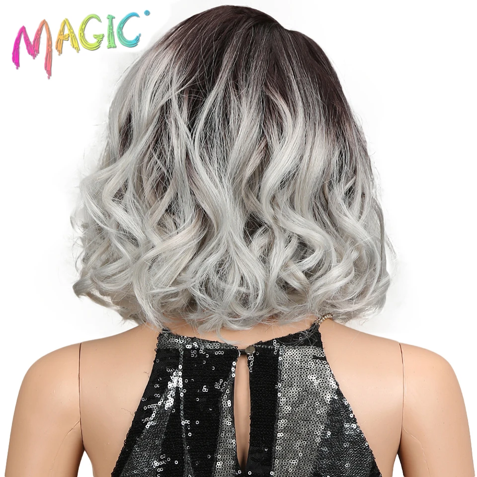 Magic Hair Short Loose Wavy BOb Wigs 12\