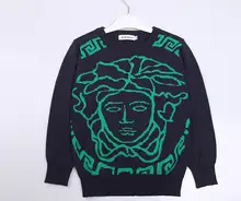 2016 nouveaux garçons chandail Marque Bébé Badine le Chandail Des Enfants 3-12 Ans Chandail pull fille pull garcon